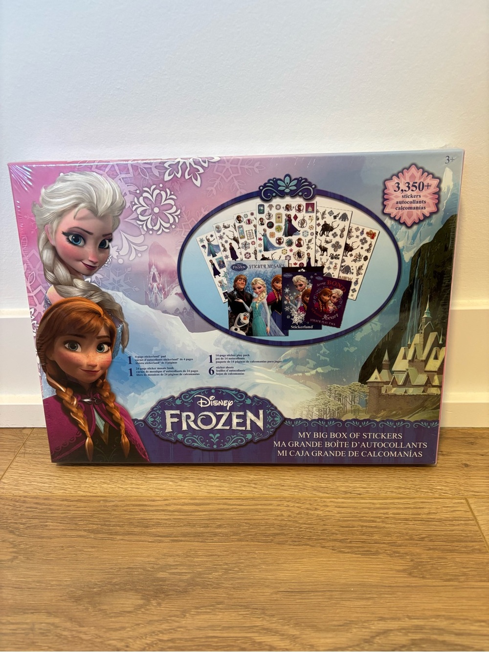Disney Frozen My Big Box of Stickers 3,350+ Stickers Sealed Activity Set Gift